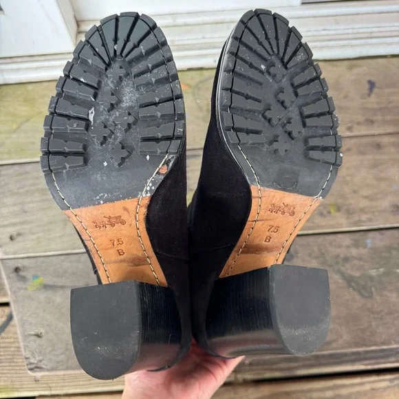 Coach Black Heeled Boots - Picture 9 of 11